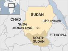 Map of Nuba Mountains
