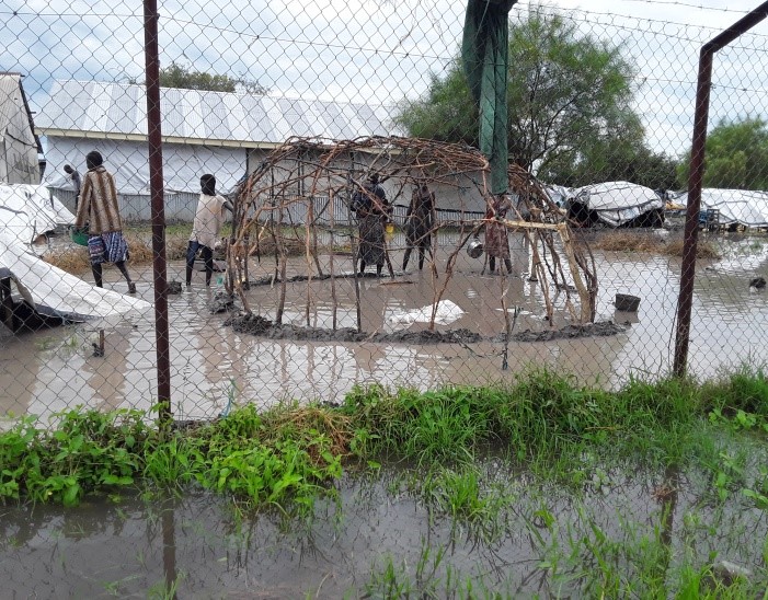 IDPs at primary school compound